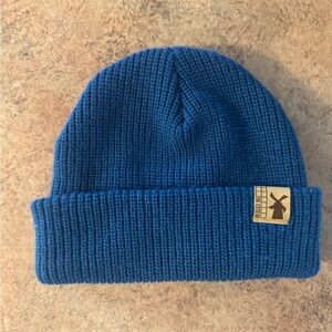 Dutch Bros Knit Estab.’92 BLUE Classic Vintage Cuffed Beanie RADIATE KINDNESS DB